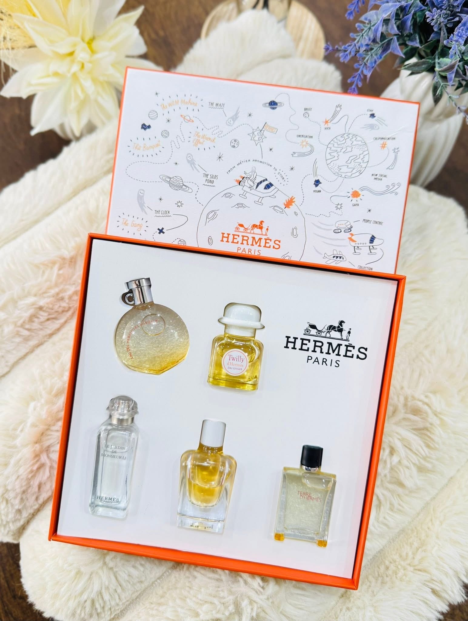 MAY Kaya Hermès Paris mini fragrance gift set